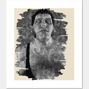 Andre The Giant \\ Brush Art Posters and Art